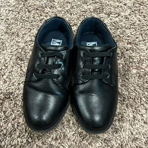 Toddler boys black dress shoes